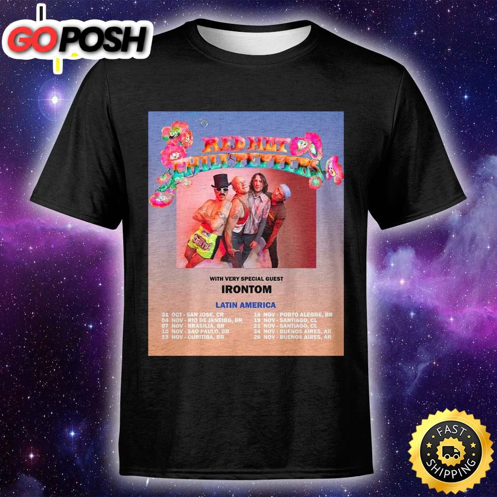 Red Hot Chili Peppers Tour 2025 Unisex T-Shirt