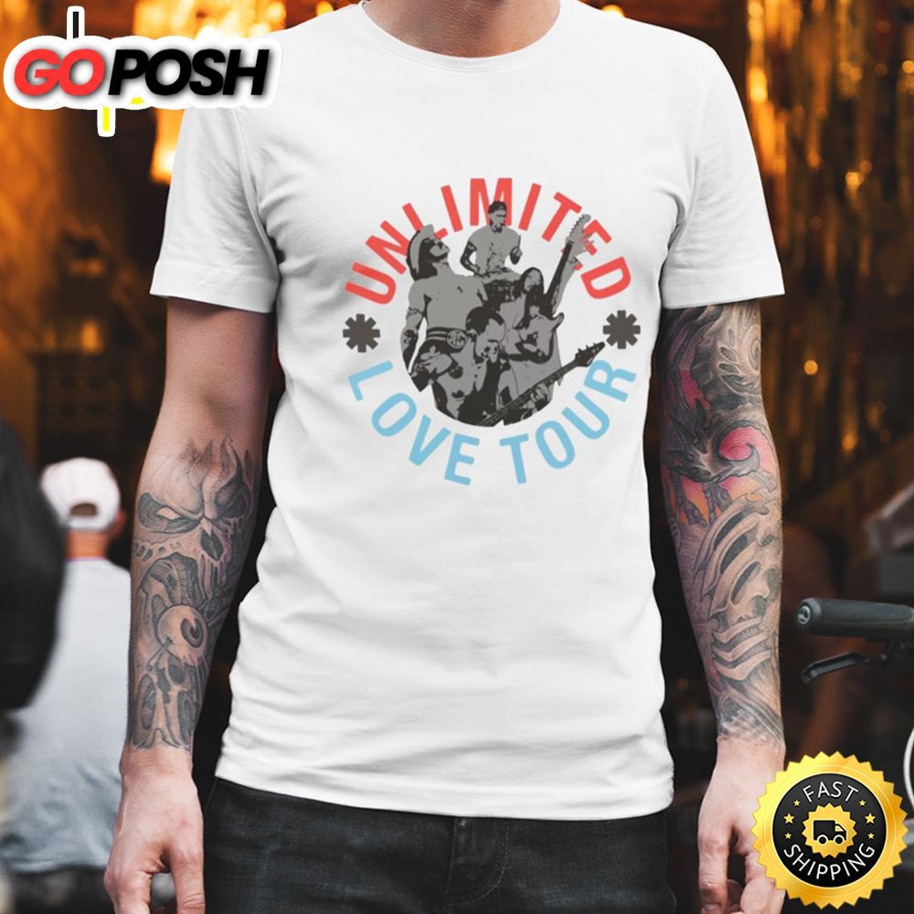 Red Hot Chili Peppers Unlimited Love Tour Shirt