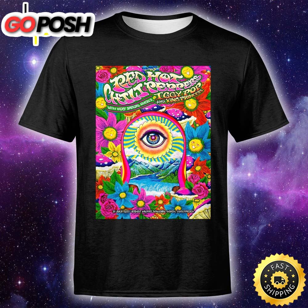 Red Hot Chili Peppers Vienna July 14, 2025 Unisex T-Shirt