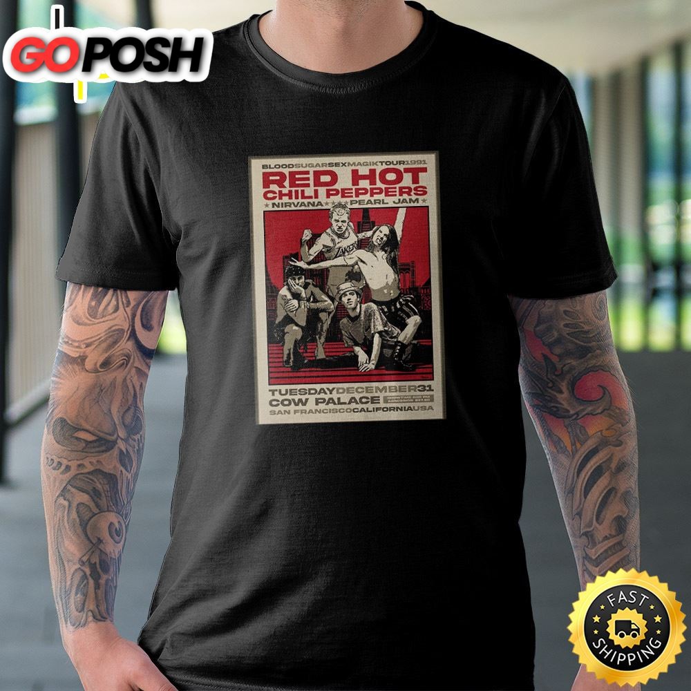 Red Hot Chili Peppers World Tour 2025- 2025 Unisex T-shirt
