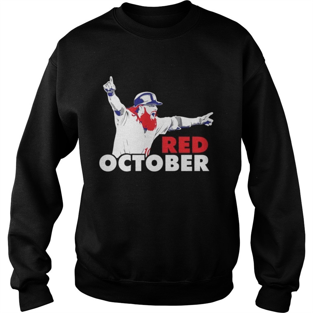 Red October Justin Turner shirt