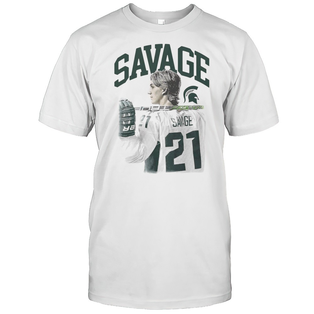 red-savage-michigan-state-portrait-shirt-0oc5apsa Red Savage Michigan State Portrait Shirt