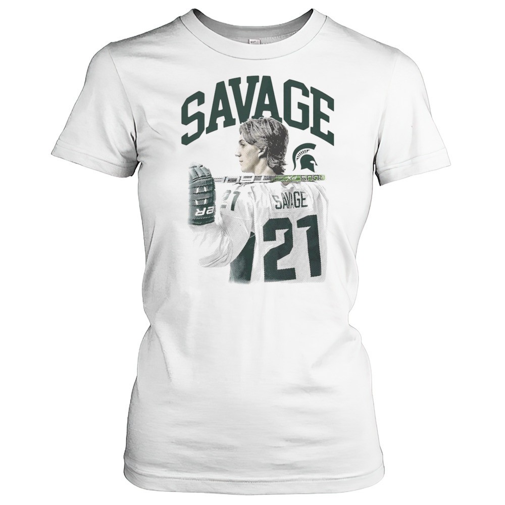 red-savage-michigan-state-portrait-shirt-0oc5apsa Red Savage Michigan State Portrait Shirt