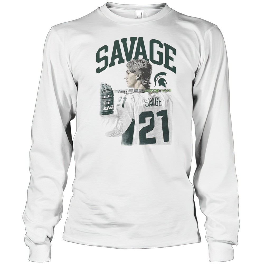 red-savage-michigan-state-portrait-shirt-0oc5apsa Red Savage Michigan State Portrait Shirt