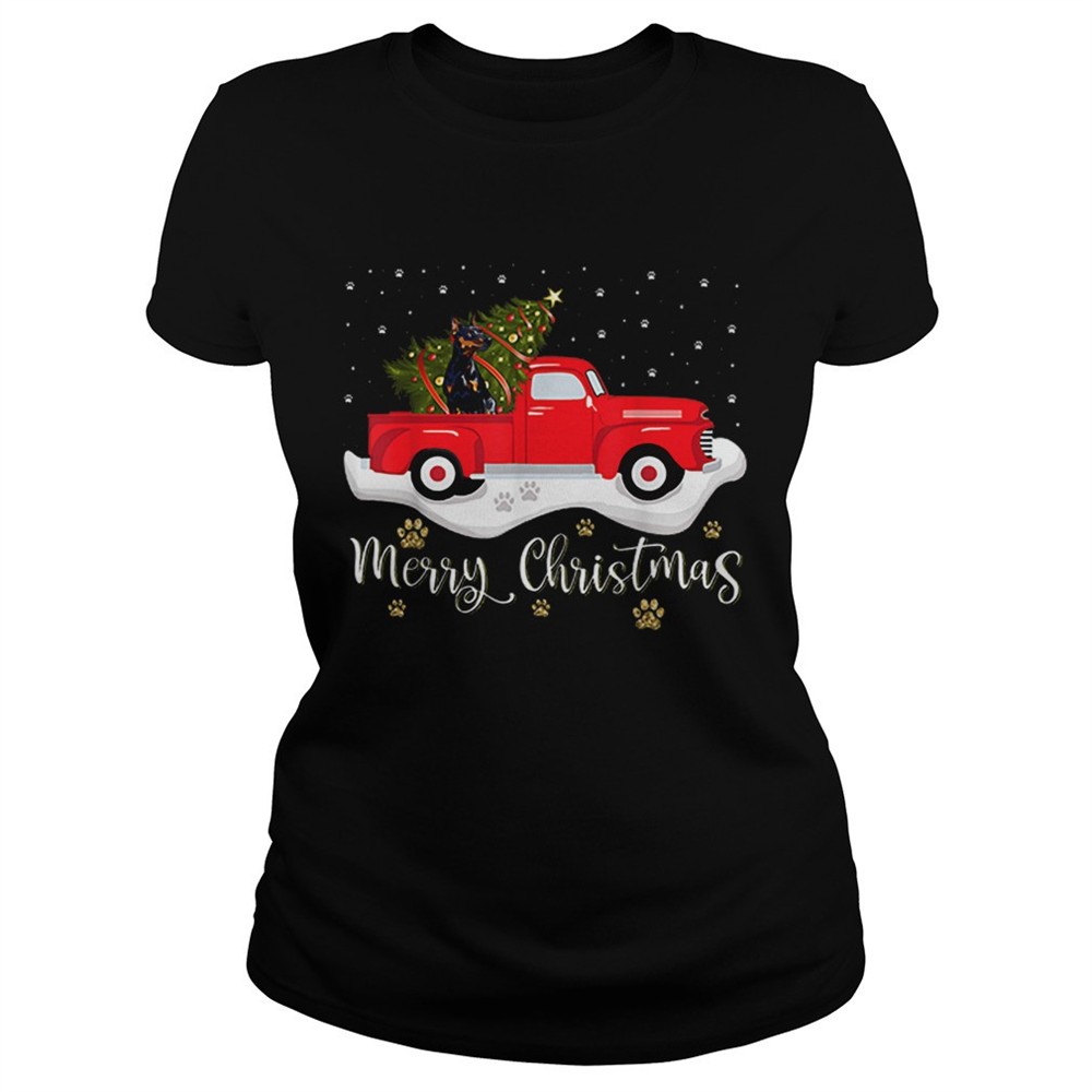 red-truck-merry-christmas-tree-doberman-christmas-shirt-kk1kjysd Red Truck Merry Christmas Tree Doberman Christmas shirt