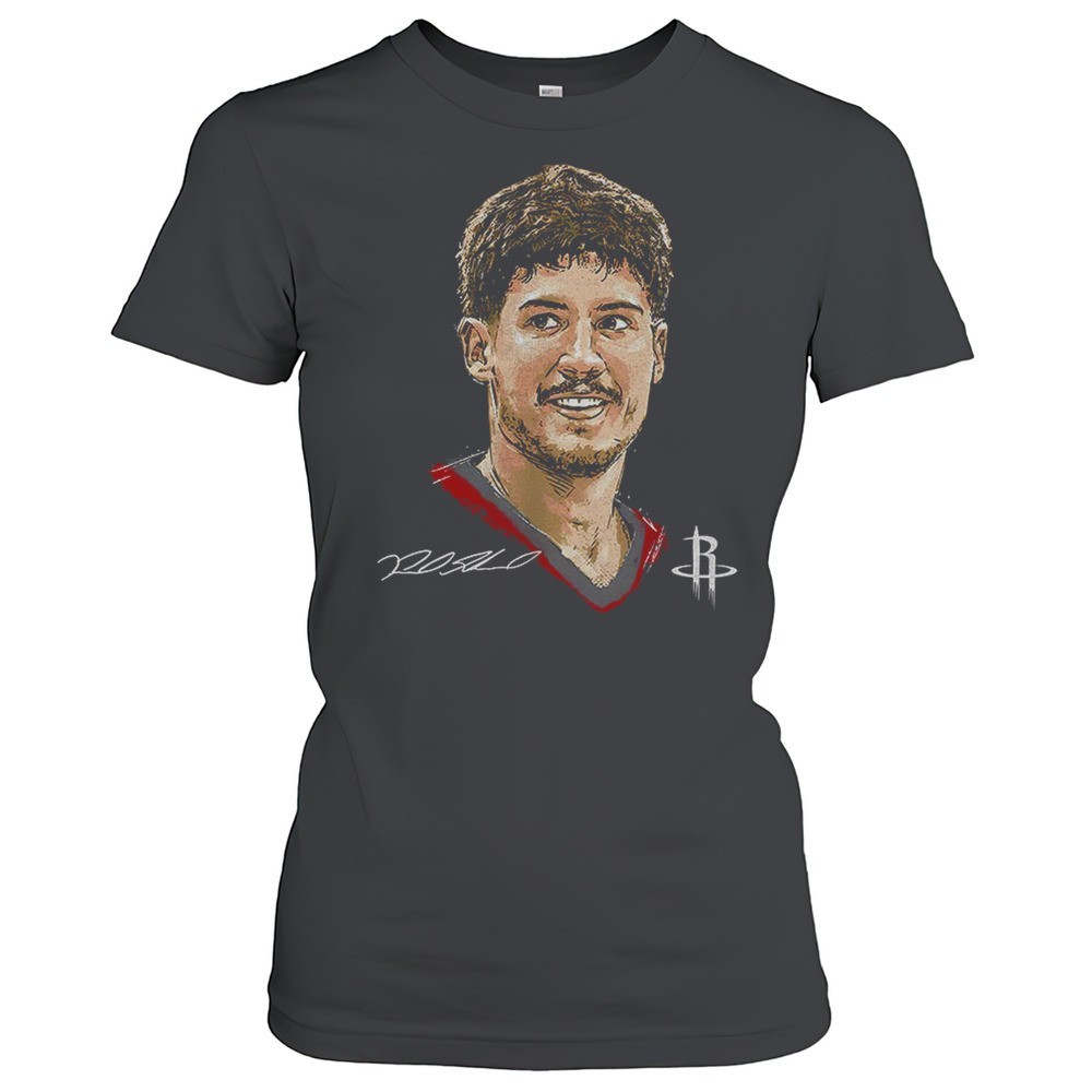 reed-sheppard-houston-rockets-mlb-basketball-player-portrait-signature-shirt-bo99i785 Reed Sheppard Houston Rockets MLB Basketball Player Portrait Signature Shirt