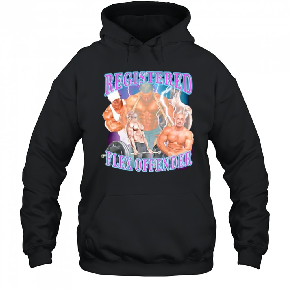 Registered Flex Offender graphic shirt