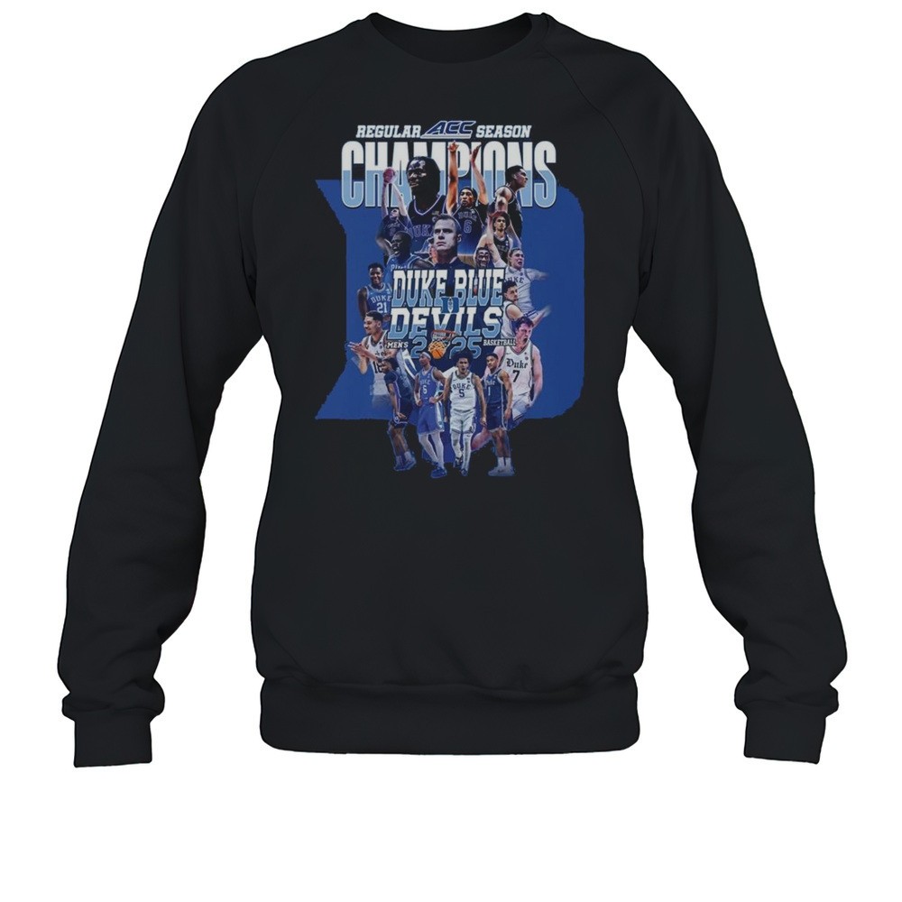 Regular ACC Season Champions Duke Blue Devils 2025 Shirt