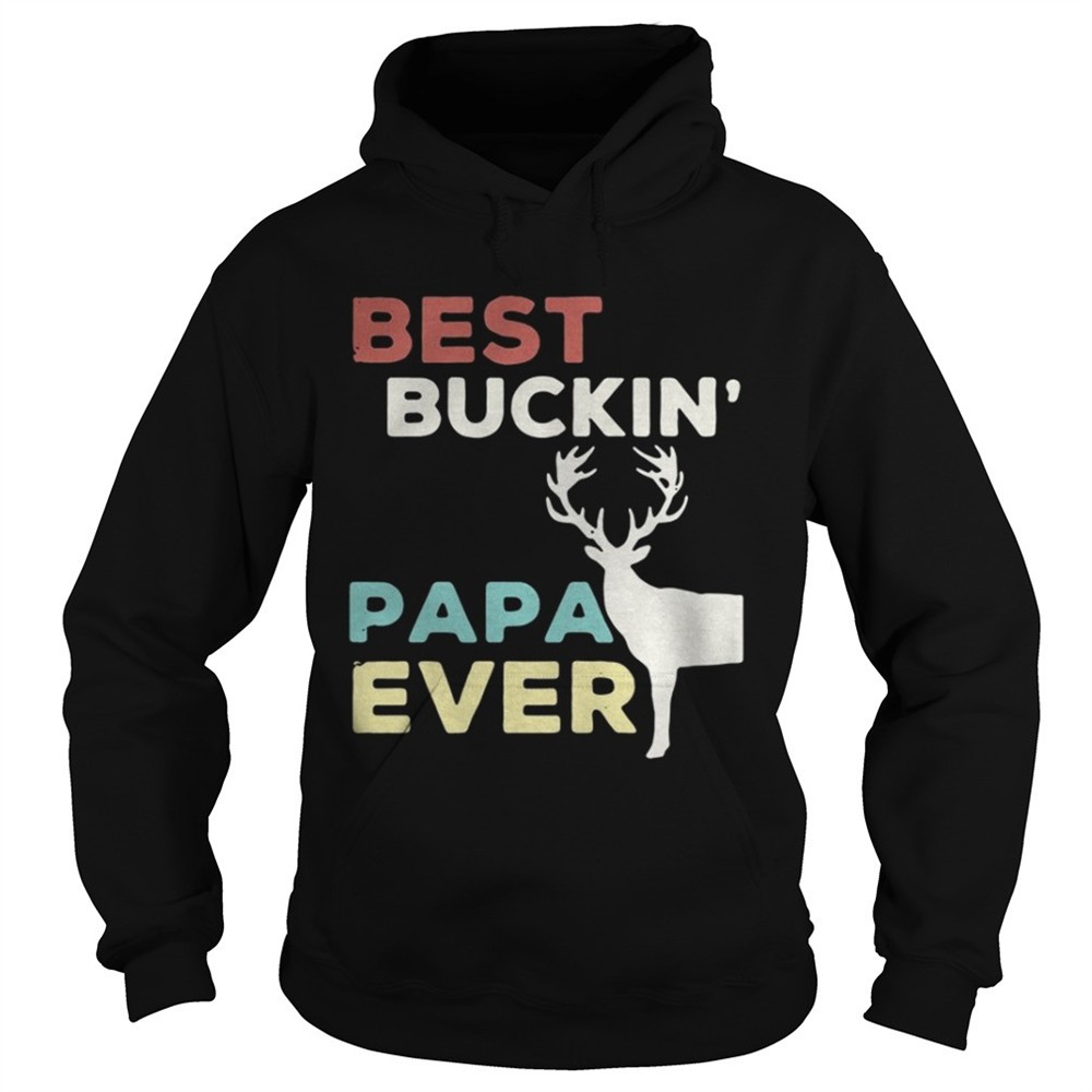 Reindeer best buckin Papa ever Christmas shirt