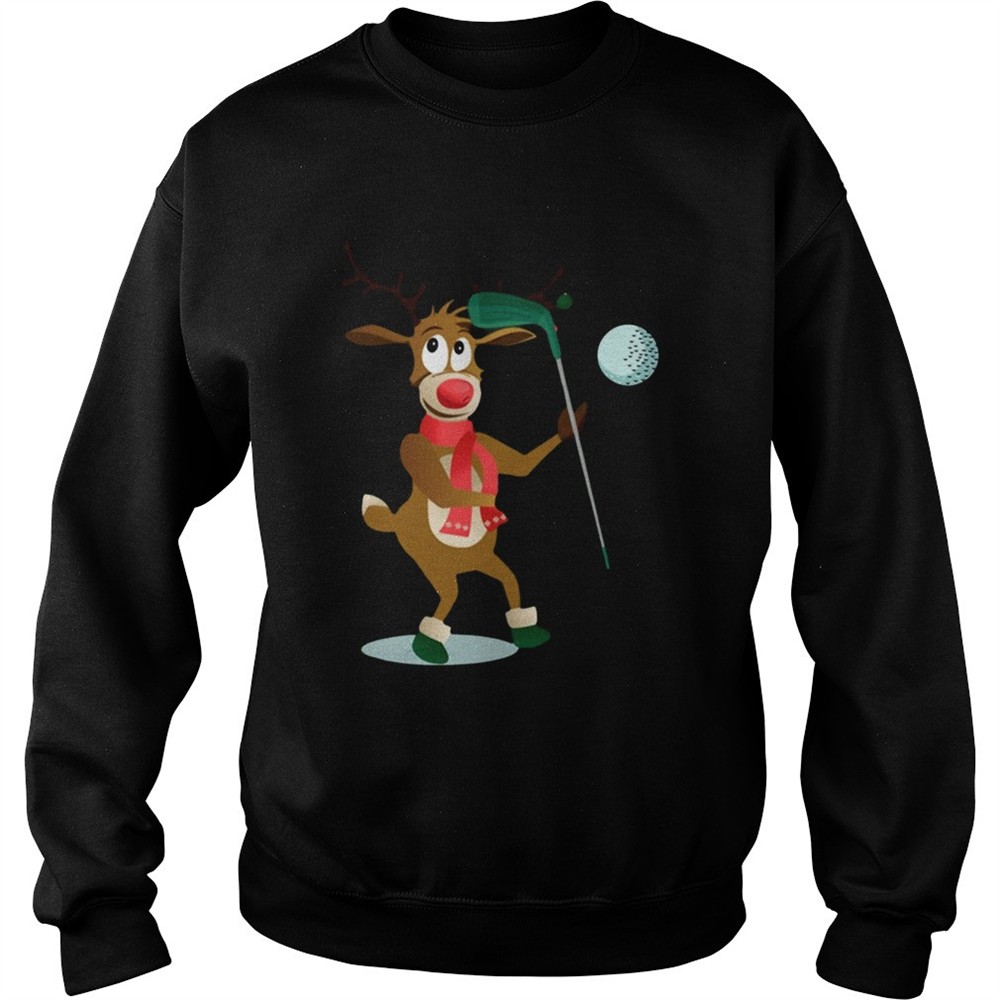 Reindeer Hockey Sports Christmas shirt