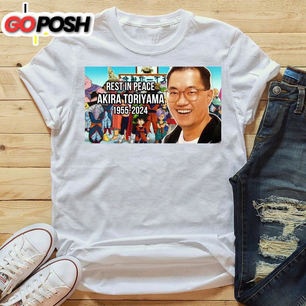 Rest In Peace Akira Toriyama 1955 – 20024 Unisex T-Shirt