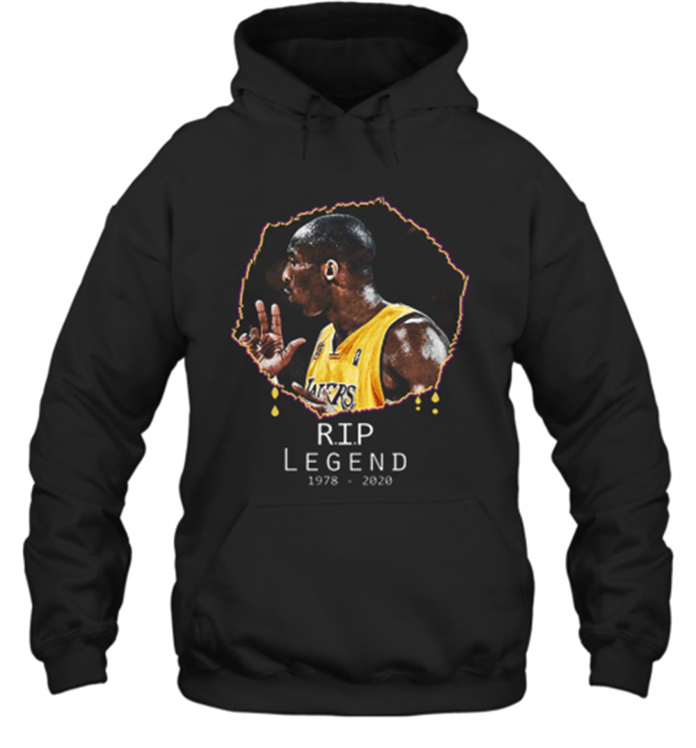 Rest In Peace Kobe Bryant R.I.P Legend 1978 2020 T-Shirt