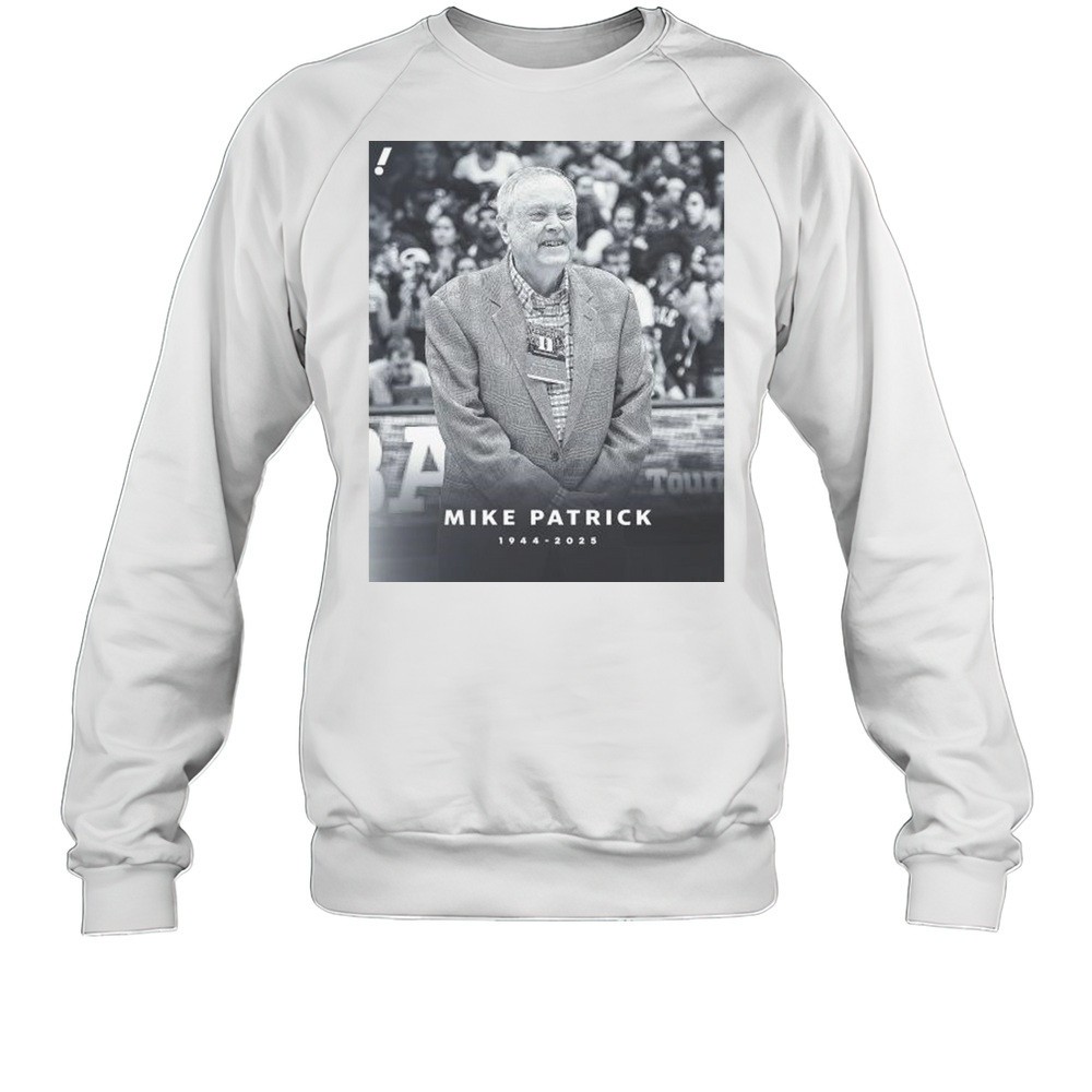 Rest In Peace The NFL Voice For Sunday Night Football Mike Patrick 1944-2025 T-shirt