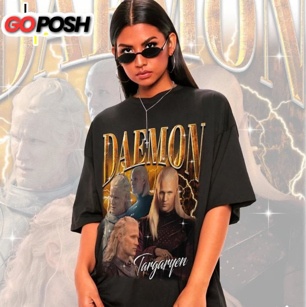 Retro Daemon Targaryen Shirt -Daemon Targaryen Tshirt