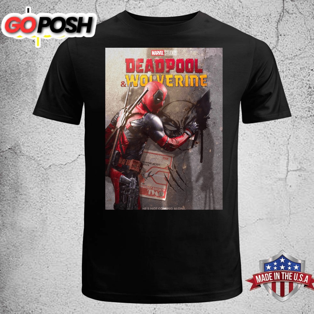 Retro Deadpool & Wolverine 2025 Movie Wolverine Deadpool 2025 Shirt Unisex