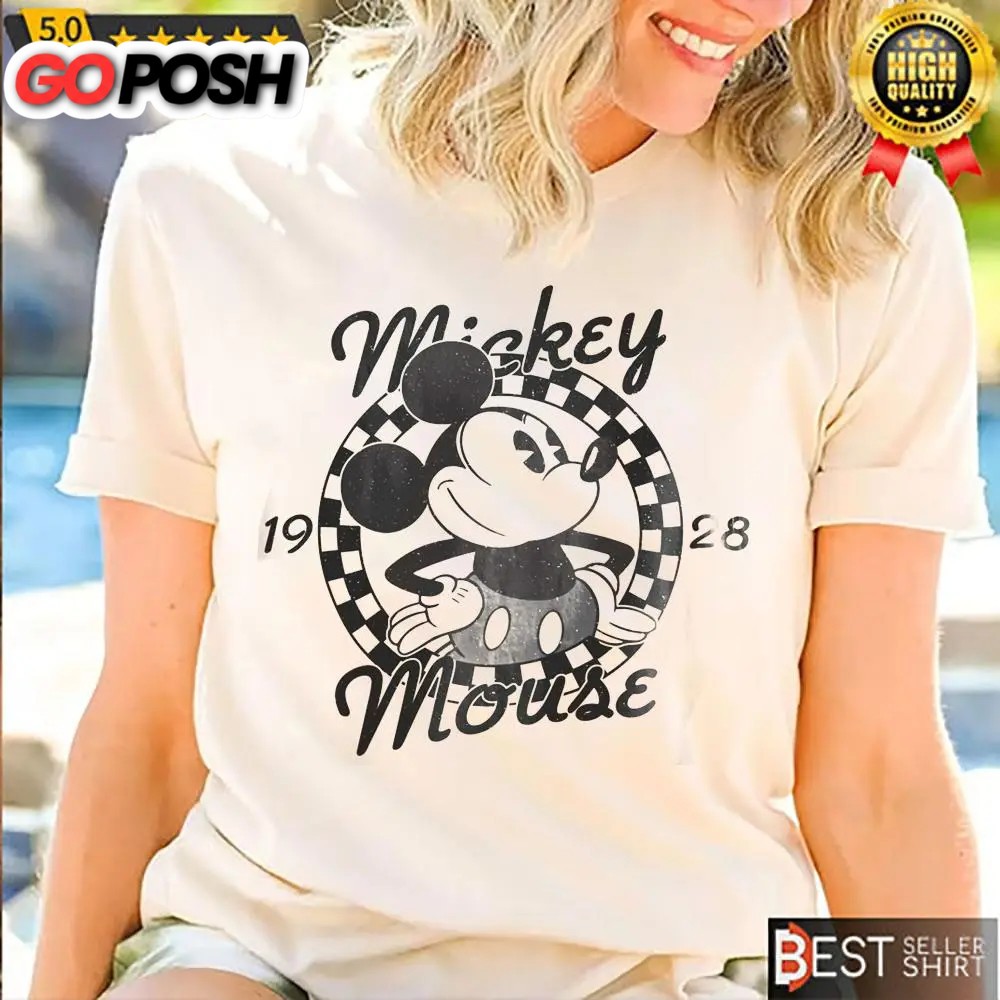 Retro Disney Classic Mickey Mouse Shirt Disney Mickey 1928 Shirt Vintage Disney Unisex Shirt