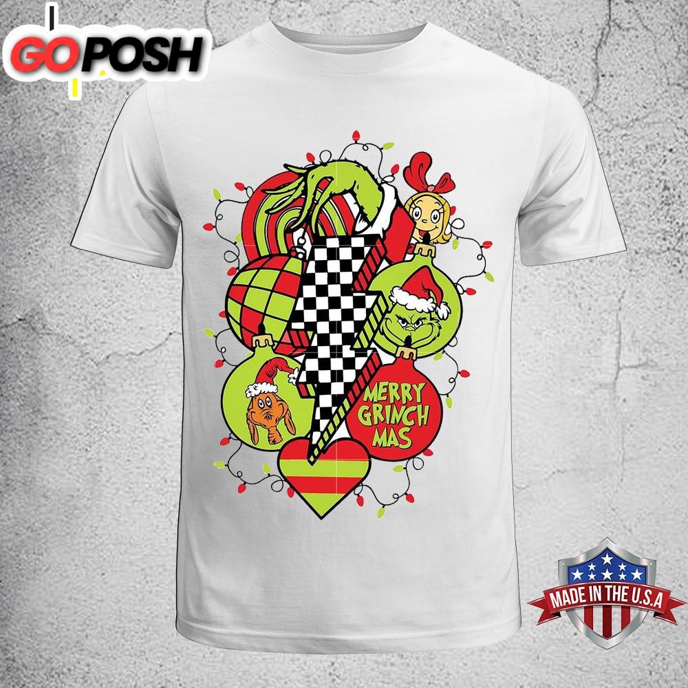 Retro Grinch Christmas Unisex T-Shirt