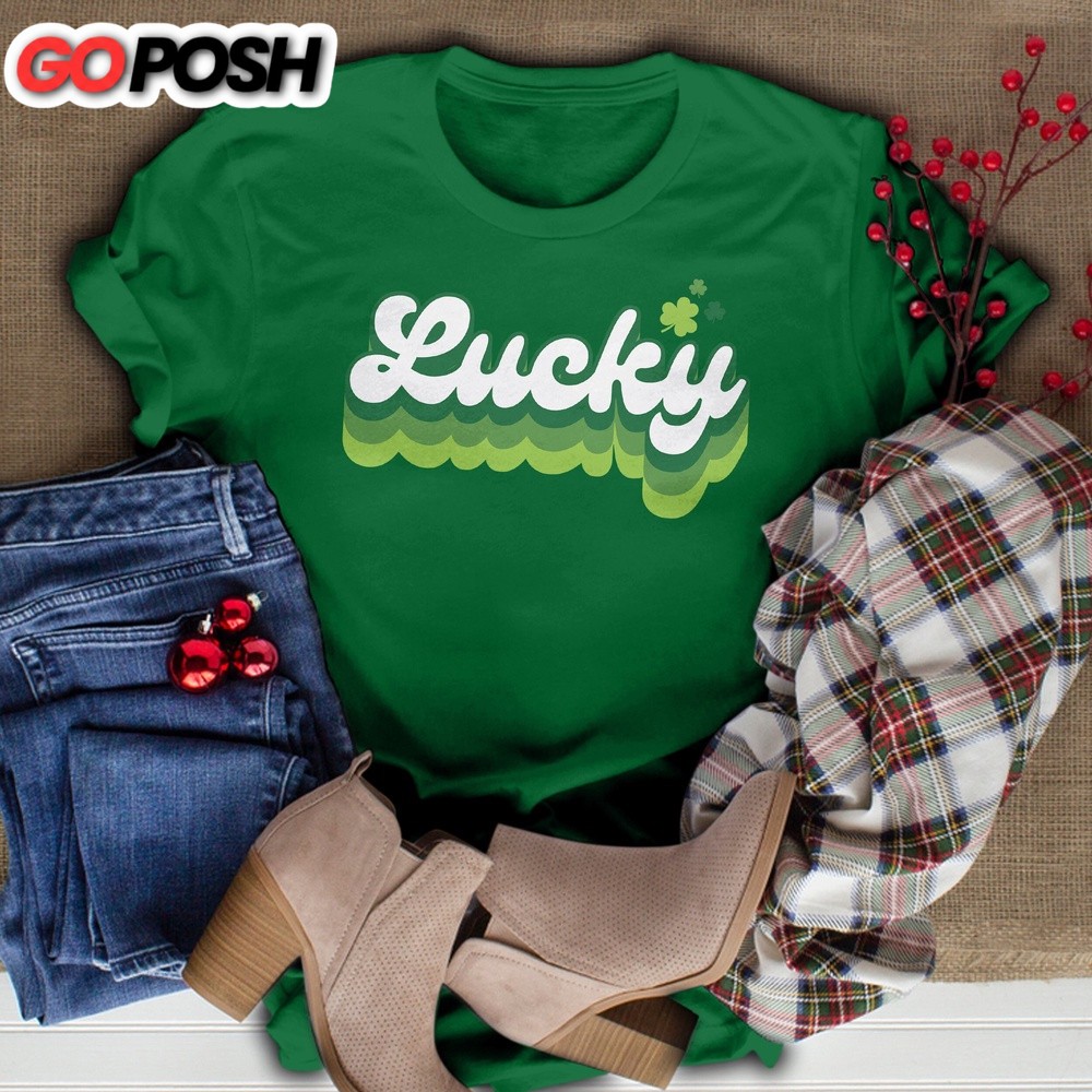 Retro Lucky Shirt, Retro St Patricks Day Shirt, Lucky Shirt, St Patricks Day Shirt, Cute St Pattys Shirt, St Patrick Tee, Patricks Lucky tee 1408565983