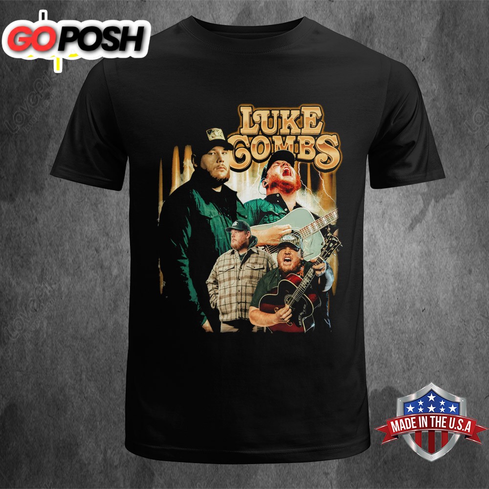 Retro Luke Combs 2025 Tour Country Music Unisex T-Shirt