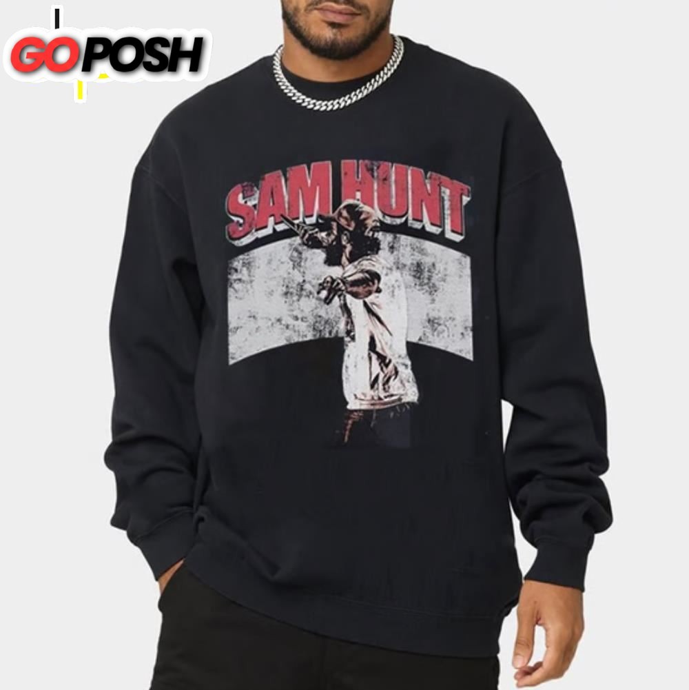 Retro Sam Hunt 2025 Tour T-Shirt