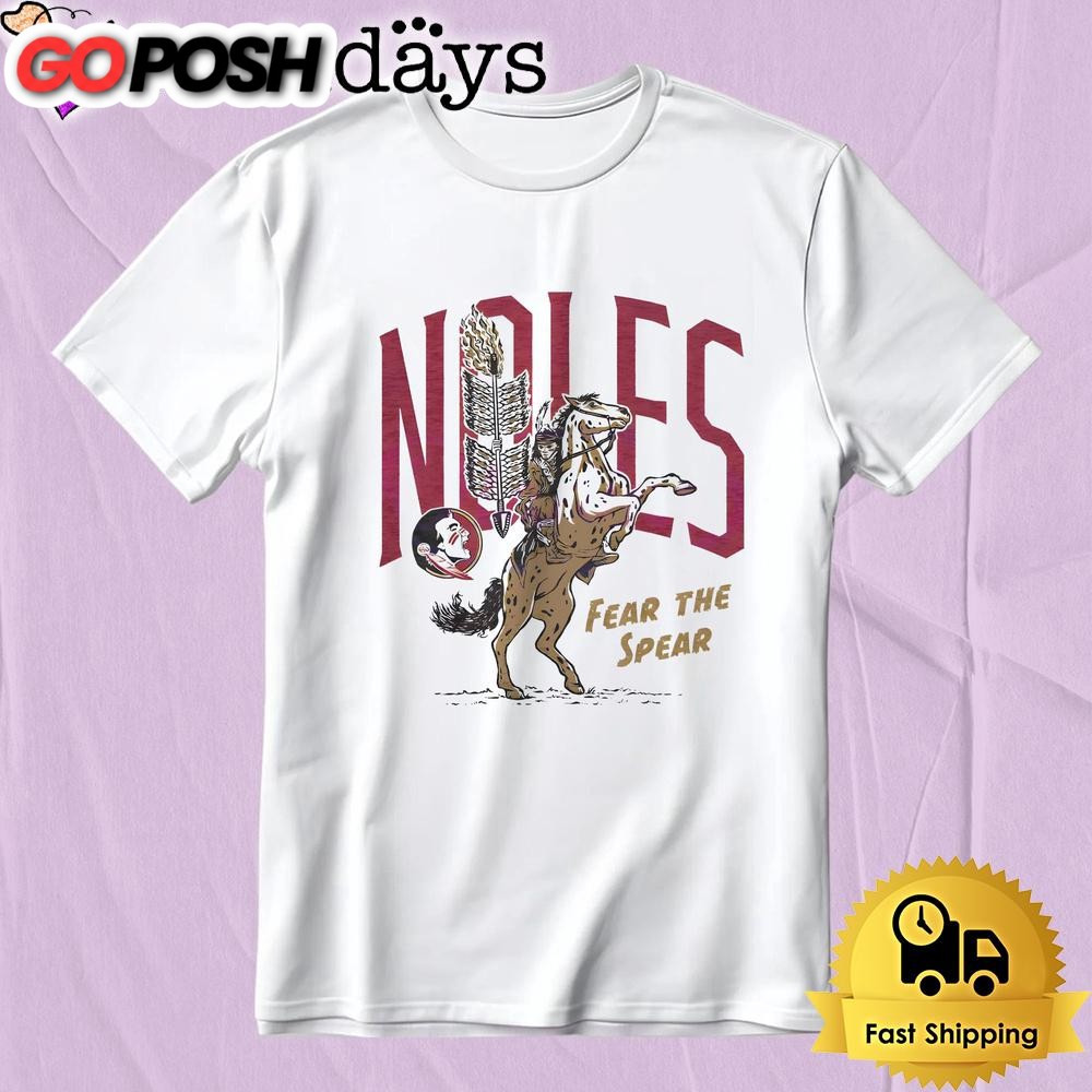 Retro Vintage Florida State Football Renegade Pregame Fear The Spear T-Shirt