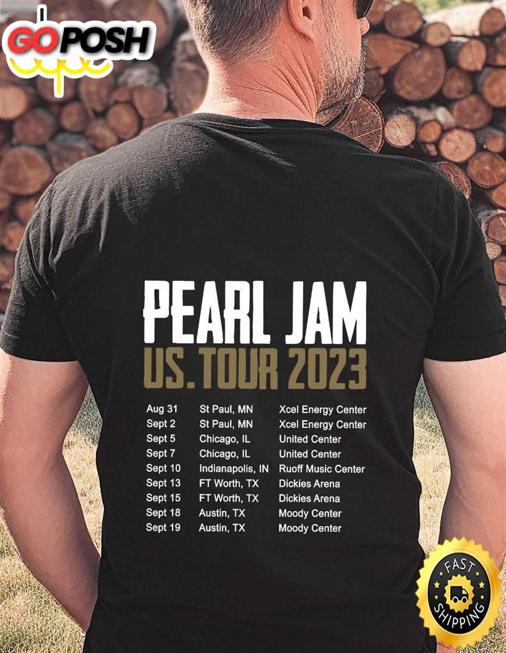 Retro Vintage Pearl Jam Band Shirt Tour 2025 Unisex T-shirt