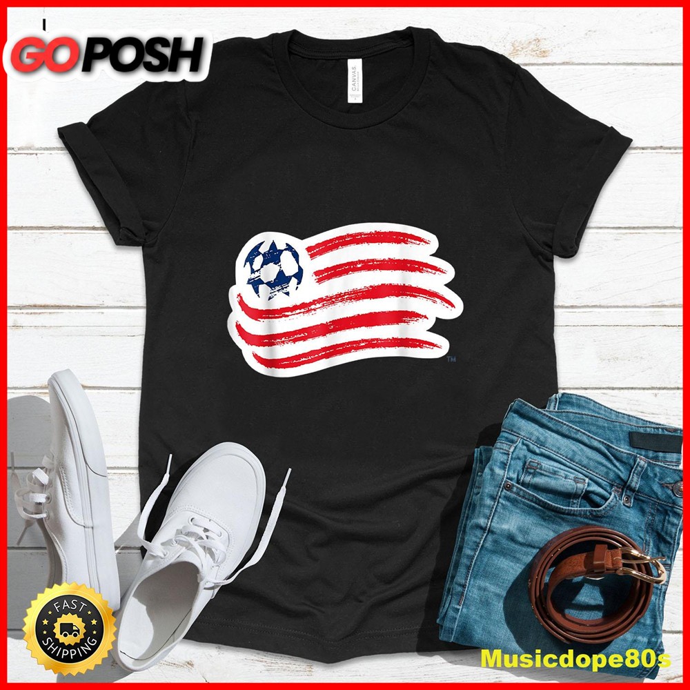 Revolution-new england T-Shirt Vintage England Flag T-Shirt
