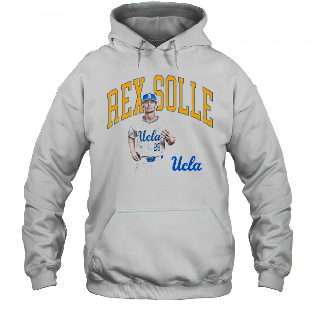 Rex Solle UCLA Bruins Baseball NCAA Division I Portrait t-shirt