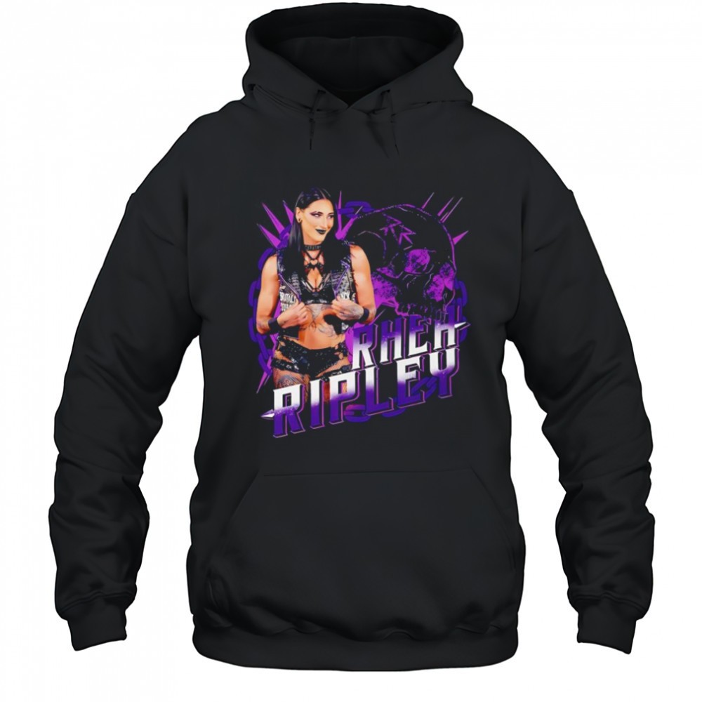 Rhea Ripley skull shirt
