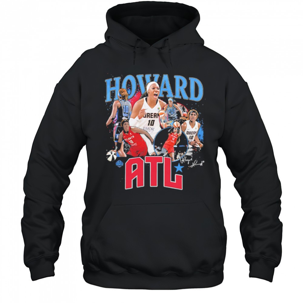 Rhyne Howard Atlanta Dream WNBA All-Star signature shirt