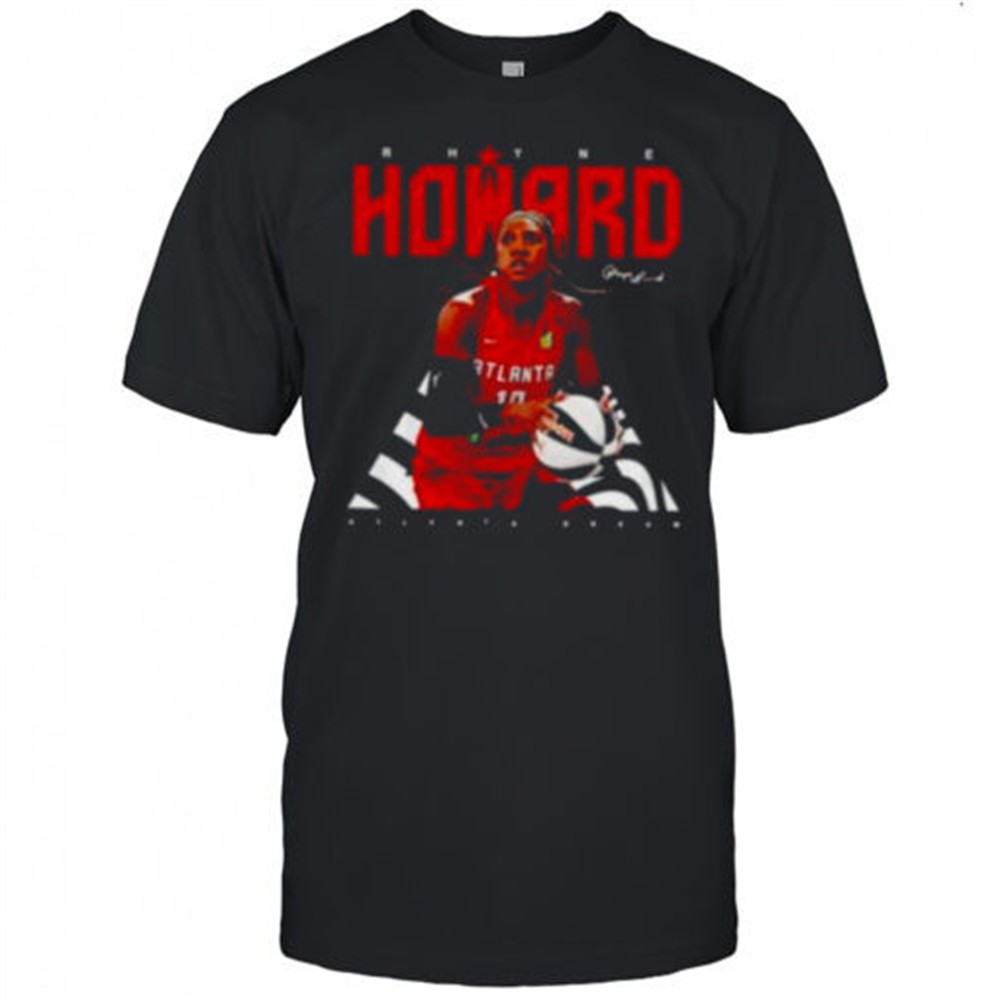 Rhyne Howard post moves Atlanta Dream signature shirt