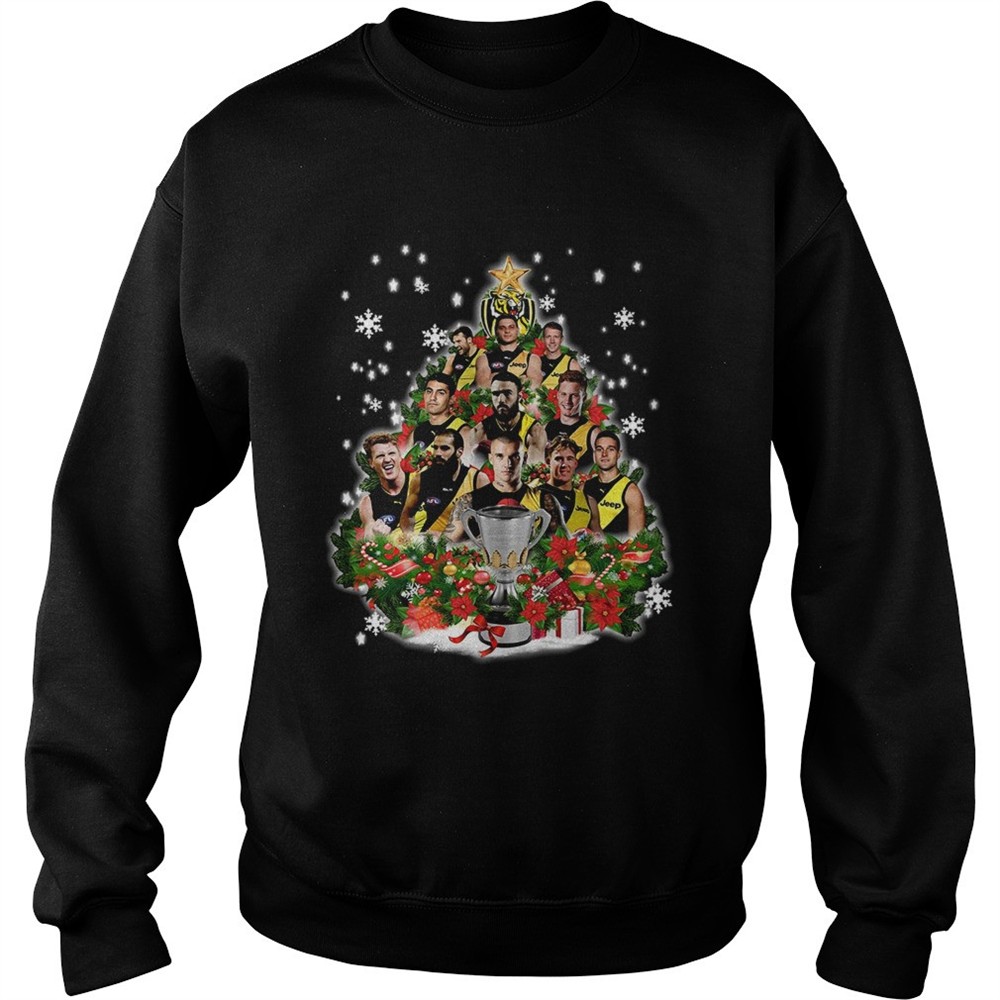 Richmond Tigers Players Christmas Tree Shirt