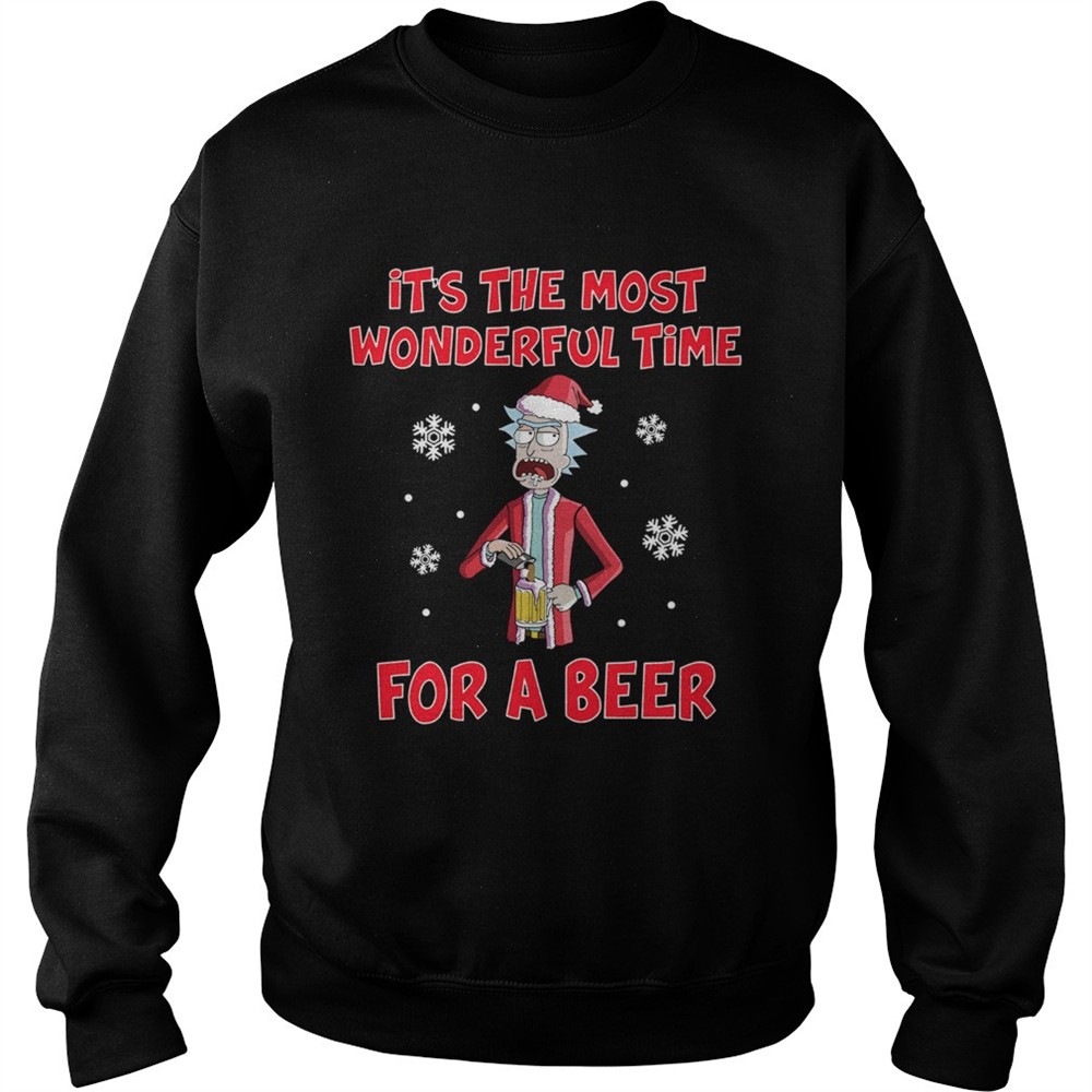 Rick Sanchez Its the most wonderful time for a beer shirt