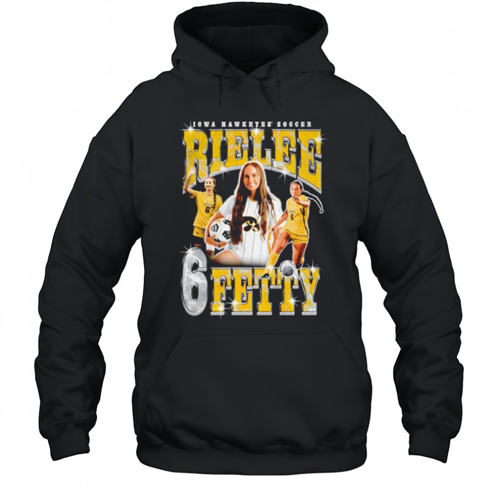 Rielee Fetty Iowa Hawkeyes soccer retro shirt