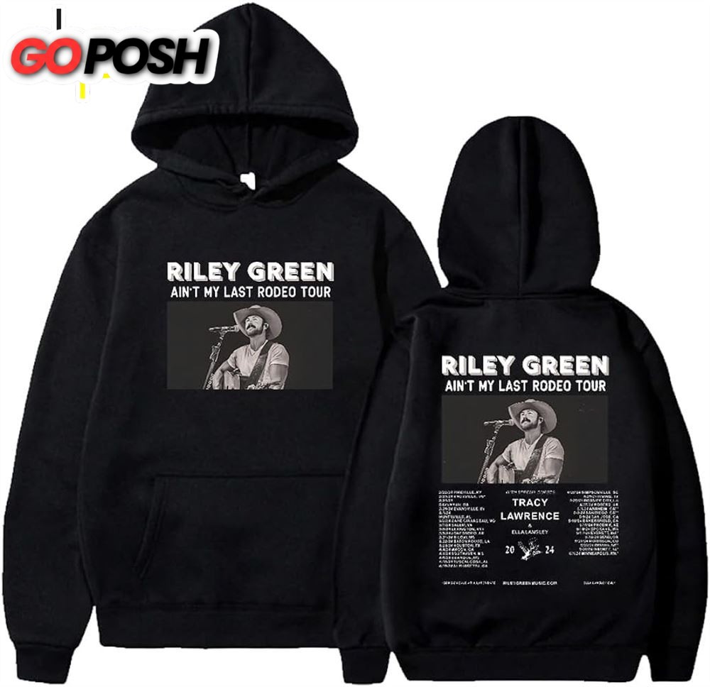 Riley Green Hoodie Ain’t My Last Rodeo Tour 2024 Merch Shirt