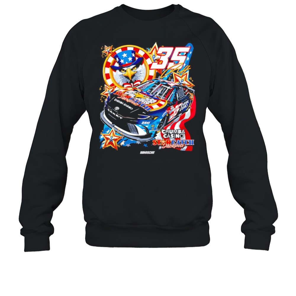 riley-herbst-23xi-racing-chumba-casino-graphic-shirt-itqpnum4 Riley Herbst 23XI Racing Chumba Casino graphic shirt