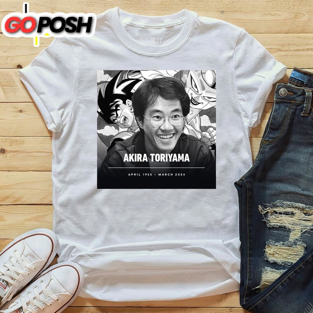 Rip Akira Toriyama 1955 – 2025 T-Shirt