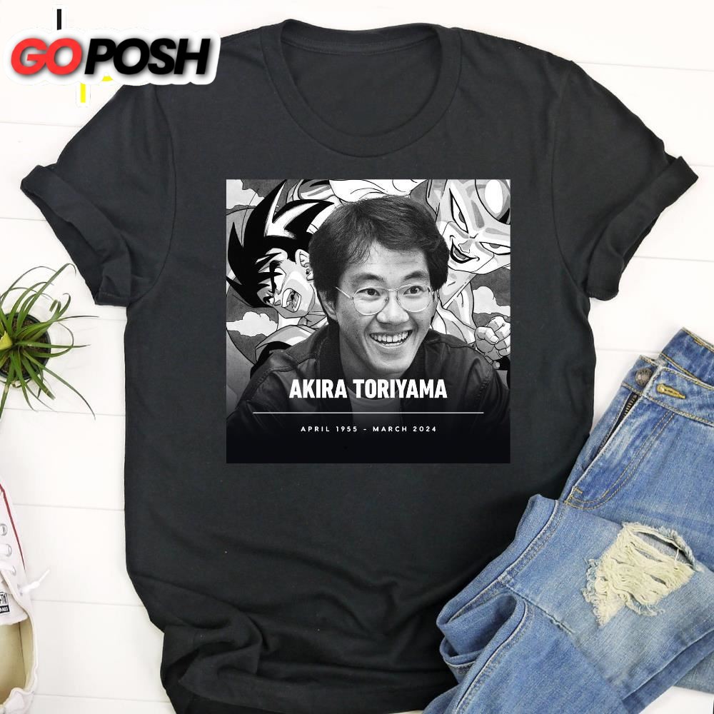 Rip Akira Toriyama 1955 – 2025 Unisex T-Shirt