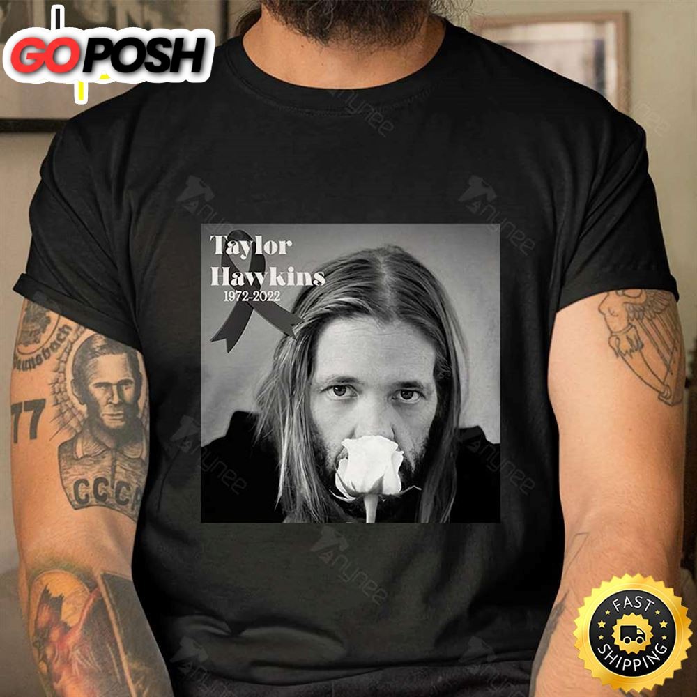 Rip Foo Fighters Drummer Taylor Hawkins 1972-2025 Shirt