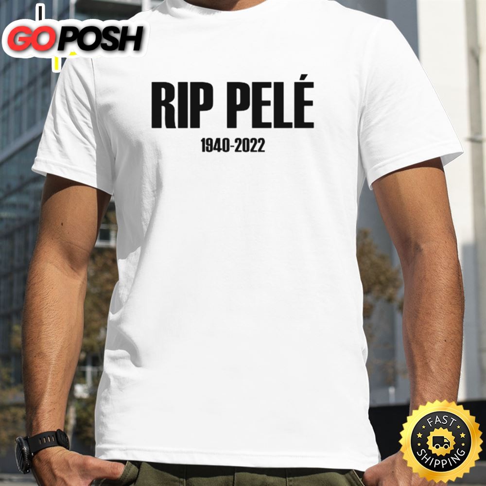 Rip Legends Pele 1940-2025 Player Soccer Unisex Tee T-Shirt