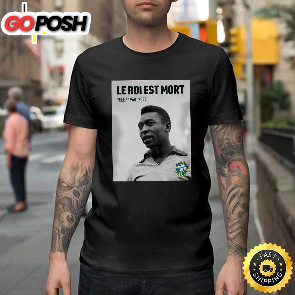 Rip Pele 1940 2025 Gift For Fans Pele T-shirt