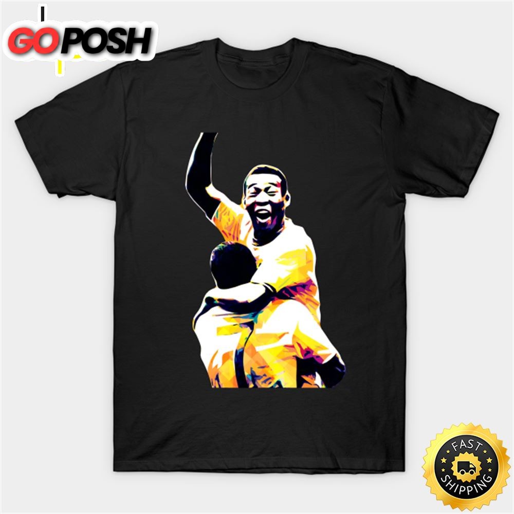 Rip Pele Brazil Football Legend Player Soccer Unisex Tee T-Shirt