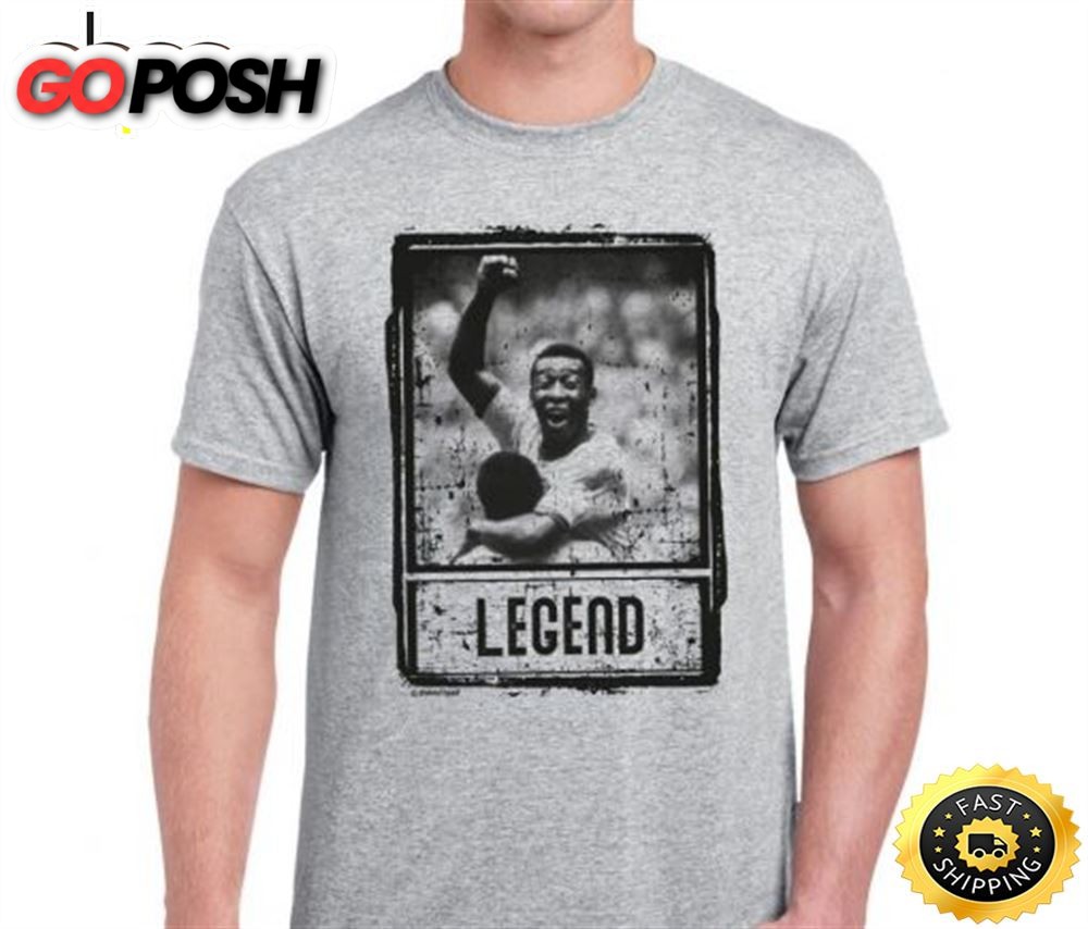 Rip Pele Legend Brazil World Cup Winners 1970 Player Soccer Unisex Tee T-Shirt