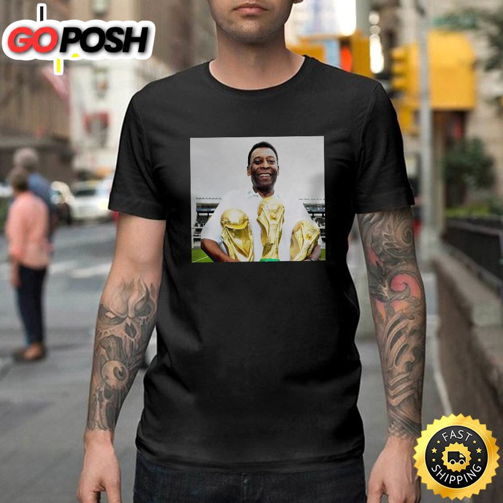 Rip Pele The King Of Football Shirt Rip Pele T-shirt