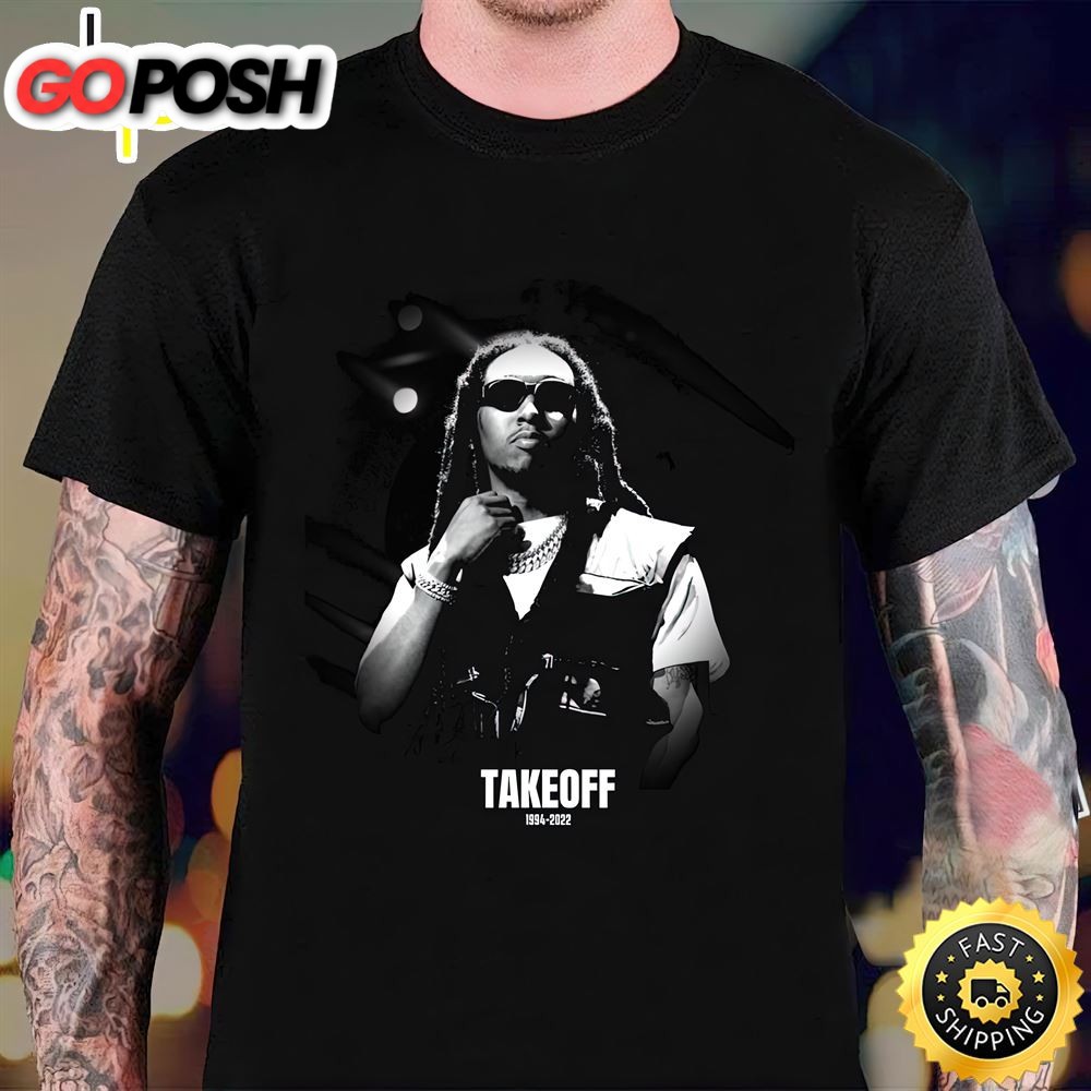 Rip Takeoff 1994-2025 Legends Never Die Black Unisex T-shirt