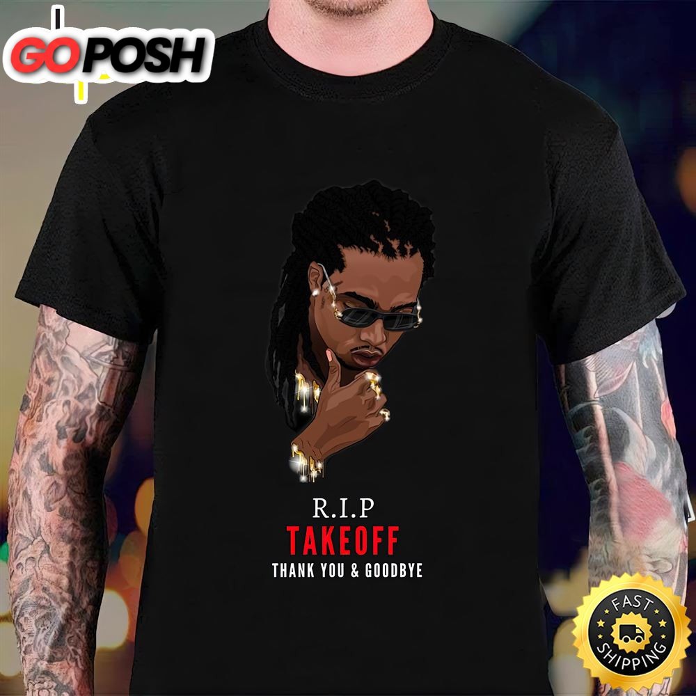 Rip Takeoff 1994-2025 Rest In Peace Rapper Takeoff Vintage T-shirt