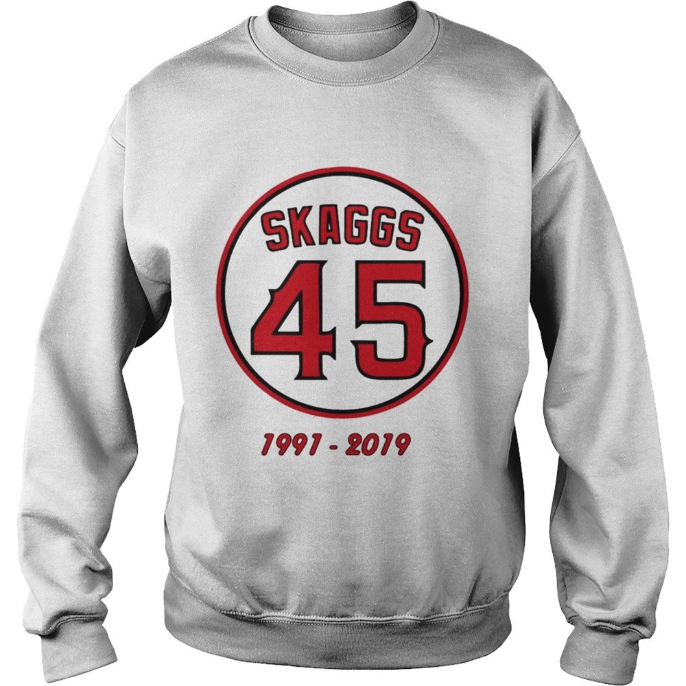 Rip Tyler Skaggs 1991 2019 shirt