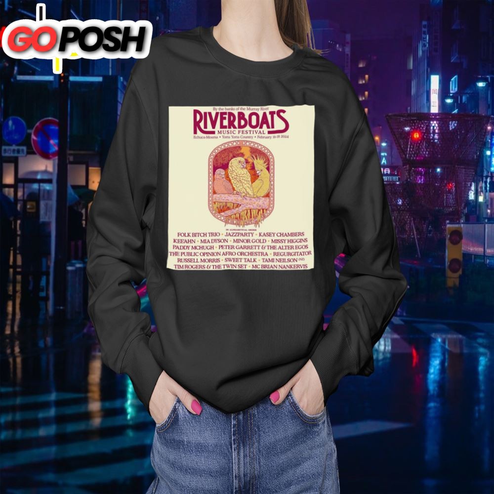 Riverboats Music Festival 2025 Poster Shirt