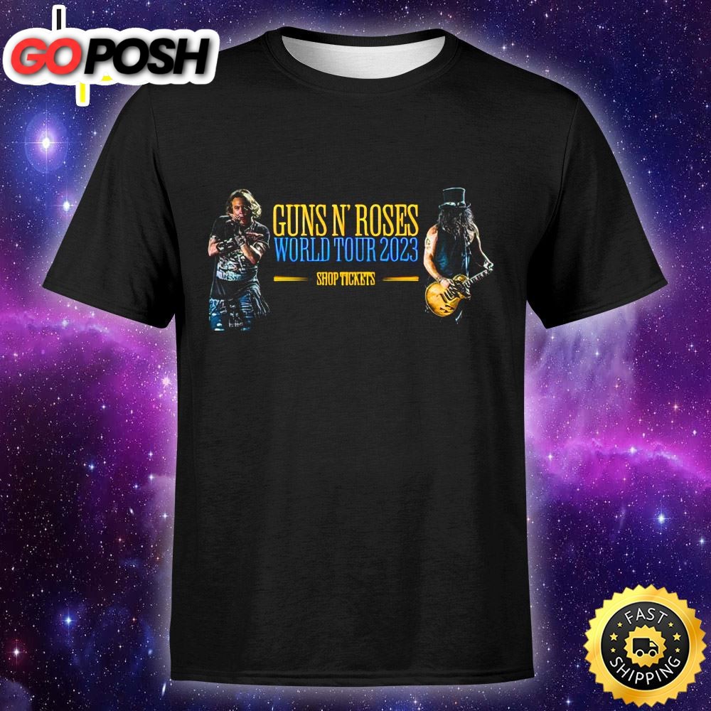 Rock And Roll Legends Guns N Roses Announce 2025 Unisex T-shirt