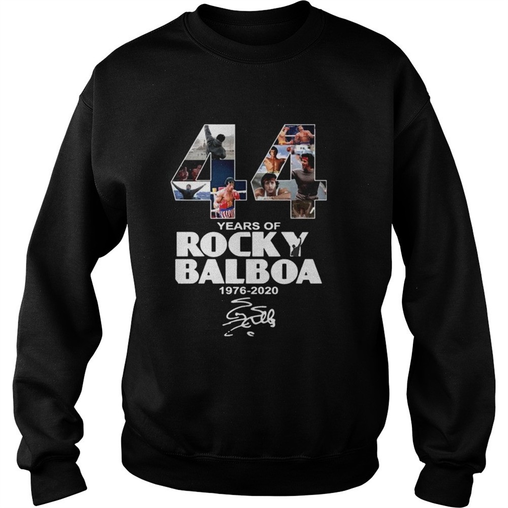 Rocky Balboa 44 Years Anniversary Fan Gift TShirt